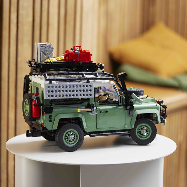 Lego–Land Rover Defender fürs Wohnzimmer